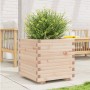 Solid pine wood planter 50x50x49.5 cm by , Pots and planters - Ref: Foro24-3282514, Price: 109,58 €, Discount: %