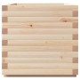 Solid pine wood planter 50x50x49.5 cm by , Pots and planters - Ref: Foro24-3282514, Price: 109,58 €, Discount: %