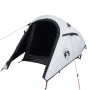 Tunnel tent for 2 people, opaque waterproof fabric, white by , tents - Ref: Foro24-94607, Price: 74,15 €, Discount: %