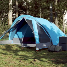 Waterproof blue tent for 4 people by , tents - Ref: Foro24-94714, Price: 123,99 €, Discount: %