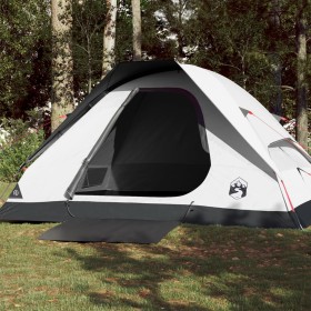 Igloo tent for 4 people, opaque waterproof fabric, white by , tents - Ref: Foro24-94780, Price: 131,99 €, Discount: %