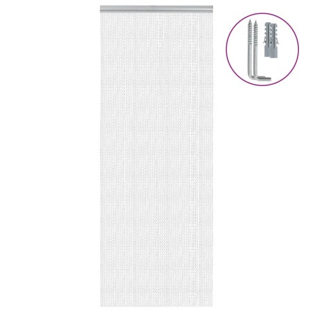 Chain mosquito net for aluminum door 80x212 cm by , Mosquito nets for windows - Ref: Foro24-4010009, Price: 72,99 €, Discount: %