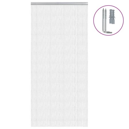 Kettengitter für Aluminiumtür 100x200 cm von , Moskitonetze für Fenster - Ref: Foro24-4010014, Preis: 90,39 €, Rabatt: %