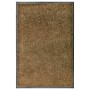 Felpudo lavable marrón 60x90 cm de vidaXL, Felpudos - Ref: Foro24-323434, Precio: 31,88 €, Descuento: %