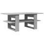 Engineered wood gray concrete coffee table 102x55x42 cm by , Coffee table - Ref: Foro24-823265, Price: 53,43 €, Discount: %