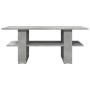 Engineered wood gray concrete coffee table 102x55x42 cm by , Coffee table - Ref: Foro24-823265, Price: 53,43 €, Discount: %