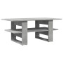 Engineered wood gray concrete coffee table 102x55x42 cm by , Coffee table - Ref: Foro24-823265, Price: 53,43 €, Discount: %