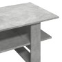 Engineered wood gray concrete coffee table 102x55x42 cm by , Coffee table - Ref: Foro24-823265, Price: 53,43 €, Discount: %