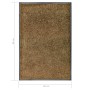 Braune waschbare Fußmatte 60x90 cm von vidaXL, Fußmatten - Ref: Foro24-323434, Preis: 31,88 €, Rabatt: %