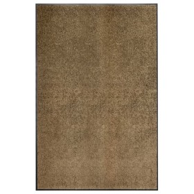 Braune waschbare Fußmatte 120x180 cm von vidaXL, Fußmatten - Ref: Foro24-323438, Preis: 80,82 €, Rabatt: %