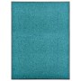 Washable cyan blue doormat 90x120 cm by vidaXL, Doormats - Ref: Foro24-323460, Price: 50,57 €, Discount: %