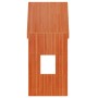 Techo de cama infantil madera maciza pino marrón 60x99x139,5 cm de , Accesorios para camas y somieres - Ref: Foro24-846890, P...