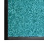 Washable cyan blue doormat 90x120 cm by vidaXL, Doormats - Ref: Foro24-323460, Price: 50,57 €, Discount: %