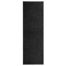 Felpudo lavable negro 60x180 cm de vidaXL, Felpudos - Ref: Foro24-323411, Precio: 44,99 €, Descuento: %