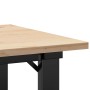 Mesa de centro marco O madera maciza pino y hierro 50x50x35 cm de , Mesas de centro - Ref: Foro24-3282659, Precio: 55,82 €, D...