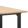 Mesa de centro marco O madera maciza pino y hierro 90x90x45 cm de , Mesas de centro - Ref: Foro24-3282665, Precio: 94,25 €, D...