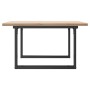 Mesa de centro marco O madera maciza pino y hierro 80x80x45,5cm de , Mesas de centro - Ref: Foro24-3282729, Precio: 98,12 €, ...