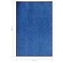 Blue washable doormat 120x180 cm by vidaXL, Doormats - Ref: Foro24-323444, Price: 89,36 €, Discount: %