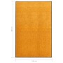 Orange waschbare Fußmatte 120x180 cm von vidaXL, Fußmatten - Ref: Foro24-323456, Preis: 84,48 €, Rabatt: %