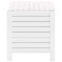 Storage box with lid FROG solid white wood 80x49x54 cm by , Storage trunks - Ref: Foro24-4002322, Price: 93,41 €, Discount: %