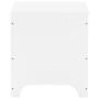 Storage box with lid FROG solid white wood 60x49x54 cm by , Storage trunks - Ref: Foro24-4002336, Price: 81,69 €, Discount: %