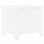 Storage box with lid FROG solid white wood 60x49x54 cm by , Storage trunks - Ref: Foro24-4002336, Price: 81,69 €, Discount: %