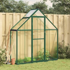 Invernadero con marco base aluminio verde 169x58x195 cm de , Invernaderos - Ref: Foro24-4005817, Precio: 239,99 €, Descuento: %