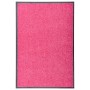 Felpudo lavable rosa 60x90 cm de vidaXL, Felpudos - Ref: Foro24-323446, Precio: 39,54 €, Descuento: %