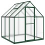 Greenhouse with green aluminum base frame 169x169x195 cm by , Greenhouses - Ref: Foro24-4005829, Price: 329,99 €, Discount: %