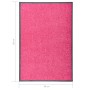 Felpudo lavable rosa 60x90 cm de vidaXL, Felpudos - Ref: Foro24-323446, Precio: 39,54 €, Descuento: %