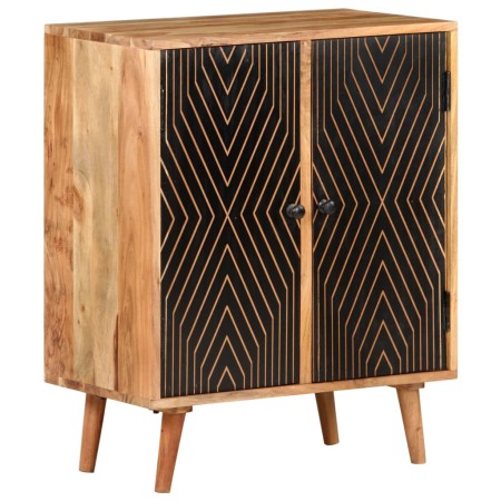 Solid acacia wood sideboard 60x35x75 cm by vidaXL, Sideboards - Ref: Foro24-322668, Price: 210,99 €, Discount: %