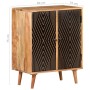 Solid acacia wood sideboard 60x35x75 cm by vidaXL, Sideboards - Ref: Foro24-322668, Price: 210,99 €, Discount: %