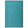 Waschbare Fußmatte Cyan Blue 60x90 cm von vidaXL, Fußmatten - Ref: Foro24-323458, Preis: 32,26 €, Rabatt: %