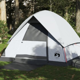 Igloo tent for 4 people, opaque waterproof fabric, white by , tents - Ref: Foro24-94702, Price: 128,99 €, Discount: %