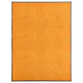 Felpudo lavable naranja 90x120 cm de vidaXL, Felpudos - Ref: Foro24-323454, Precio: 46,99 €, Descuento: %