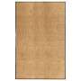 Cremefarbene waschbare Fußmatte 120 x 180 cm von vidaXL, Fußmatten - Ref: Foro24-323468, Preis: 90,16 €, Rabatt: %