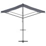 Free-standing awning, blue and white fabric and steel, 600x300 cm. by , Umbrellas - Ref: Foro24-368934, Price: 352,78 €, Disc...