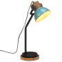 Worn-out blue desk lamp 25 W E27 18x18x60 cm by , Lamps - Ref: Foro24-371954, Price: 66,70 €, Discount: %