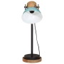 Worn-out blue desk lamp 25 W E27 18x18x60 cm by , Lamps - Ref: Foro24-371954, Price: 66,70 €, Discount: %