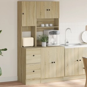 Mueble de cocina madera de ingeniería roble Sonoma 95x50x180 cm de , Armarios de cocina - Ref: Foro24-3276534, Precio: 278,82...