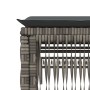 Sun loungers with small table, 2 units, synthetic gray rattan by , Loungers - Ref: Foro24-4002748, Price: 267,11 €, Discount: %