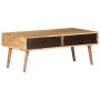 Mesa de centro madera maciza de acacia 100x50x39 cm de vidaXL, Mesas de centro - Ref: Foro24-322666, Precio: 171,02 €, Descue...