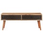 Mesa de centro madera maciza de acacia 100x50x39 cm de vidaXL, Mesas de centro - Ref: Foro24-322666, Precio: 171,02 €, Descue...