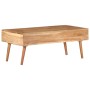 Mesa de centro madera maciza de acacia 100x50x39 cm de vidaXL, Mesas de centro - Ref: Foro24-322666, Precio: 171,02 €, Descue...