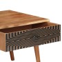 Mesa de centro madera maciza de acacia 100x50x39 cm de vidaXL, Mesas de centro - Ref: Foro24-322666, Precio: 171,02 €, Descue...