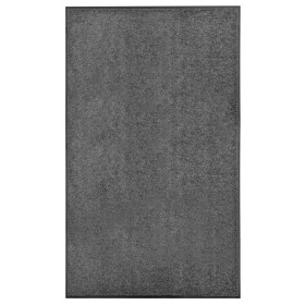 Anthrazitgraue waschbare Fußmatte 90x150 cm von vidaXL, Fußmatten - Ref: Foro24-323419, Preis: 51,99 €, Rabatt: %