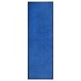 Felpudo lavable azul 60x180 cm de vidaXL, Felpudos - Ref: Foro24-323441, Precio: 50,15 €, Descuento: %