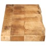 Massivholz-Tischplatte mit natürlicher Kante aus Mangoholz 180x40x3,8 cm. von , Tischplatten - Ref: Foro24-370401, Preis: 281...