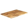 Solid mango wood natural edge table top 70x60x3.8 cm by , Table tops - Ref: Foro24-370403, Price: 63,95 €, Discount: %