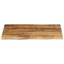 Solid mango wood natural edge table top 70x60x3.8 cm by , Table tops - Ref: Foro24-370403, Price: 63,95 €, Discount: %